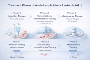 acute lymphoblastic leukemia illustration